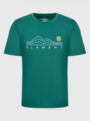 Element T-Shirt Ridgeline F1SSK8 Zielony Regular Fit
