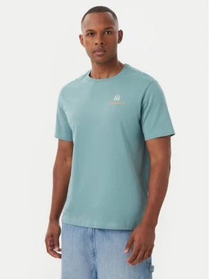 Element T-Shirt SBXE Remember ELYZT00489 Turkusowy Regular Fit