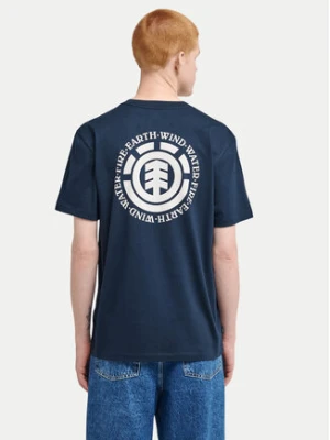 Element T-Shirt Seal Bp ELYZT00596 Granatowy Regular Fit