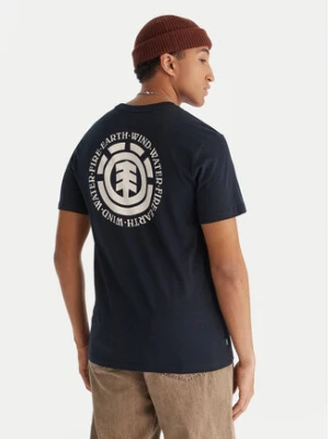 Element T-Shirt Seal BP SS ELYZT00596 Granatowy Regular Fit