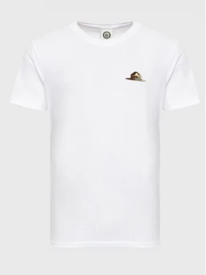 Element T-Shirt Stetson ELYZT00233 Biały Regular Fit
