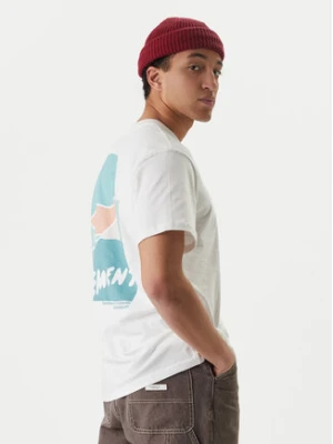 Element T-Shirt Sunrise ELYZT00576 Biały Regular Fit