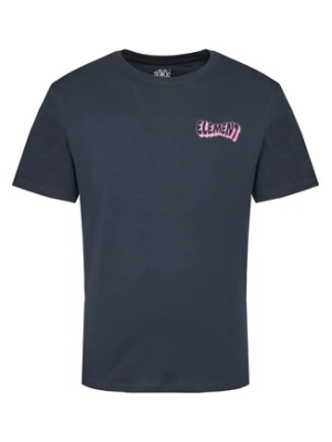 Element T-Shirt Wind Water Fire Earth ELYZT00523 Granatowy Regular Fit