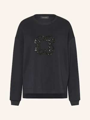 Elena Miro Bluza Nierozpinana Z Cekinami blau