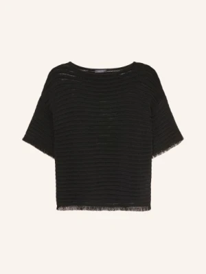 Elena Miro Bluzka Z Dzianiny schwarz