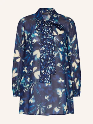 Elena Miro Bluzka Z Wiązaniem Pod Szyją blau