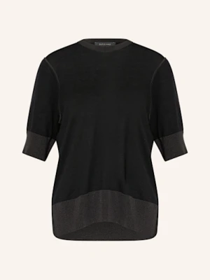 Elena Miro Dzianinowa Koszulka schwarz