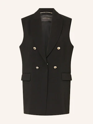 Elena Miro Kamizelka Typu Blezer schwarz