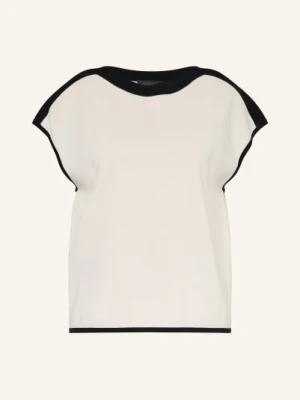 Elena Miro Koszulka Z Dzianiny beige