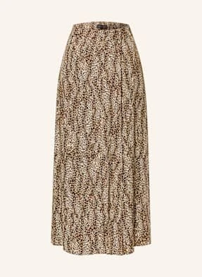 Elena Miro Spódnica Kopertowa beige