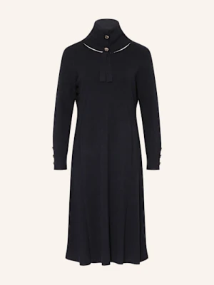 Elena Miro Sukienka Z Dzianiny blau