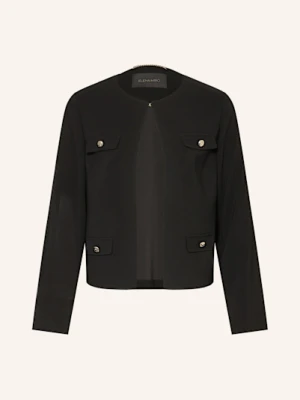 Elena Miro Żakiet Pudełkowy schwarz