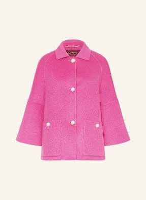 Elena Miro Żakiet Pudełkowy Z Rękawami 3/4 pink