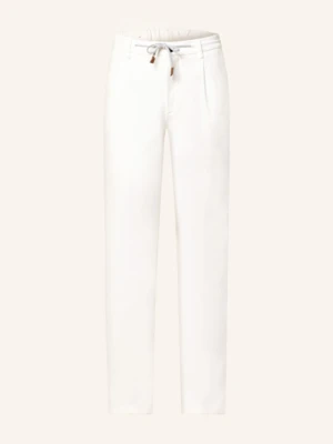 Eleventy Chinosy Extra Slim Fit weiss