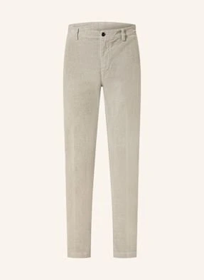 Eleventy Chinosy Ze Sztruksu Slim Fit grau