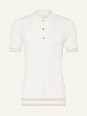 Eleventy Koszulka Polo Z Dzianiny weiss
