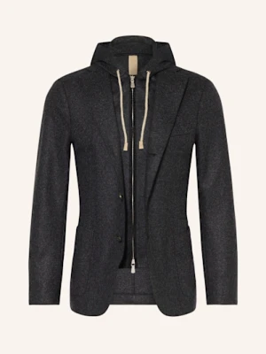 Eleventy Marynarka Extra Slim Fit schwarz