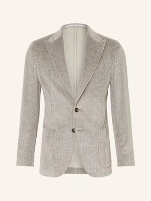 Eleventy Marynarka Sztruksowa Extra Slim Fit grau