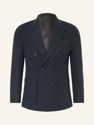 Eleventy Marynarka Z Jerseyu O Kroju Extra Slim Fit blau GRANATOWY
