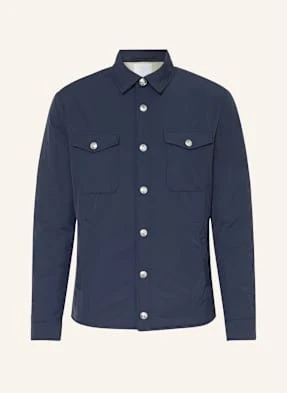 Eleventy Overjacket blau