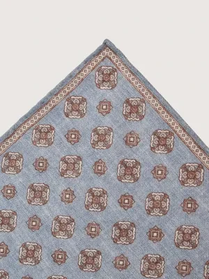 Eleventy Poszetka | z dodatkiem wełny