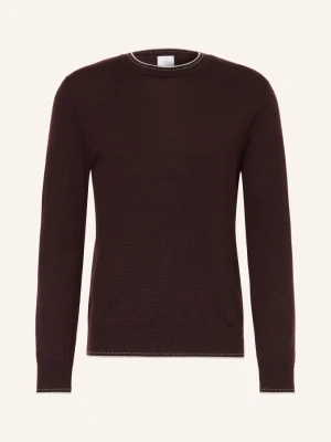 Eleventy Sweter rot CIEMNOBRĄZOWY