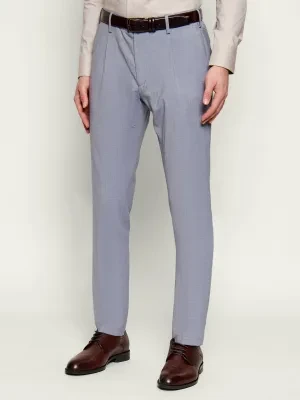 Eleventy Wełniane spodnie MILANO | Regular Fit