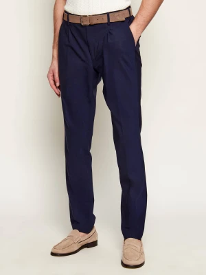 Eleventy Wełniane spodnie MILANO | Regular Fit