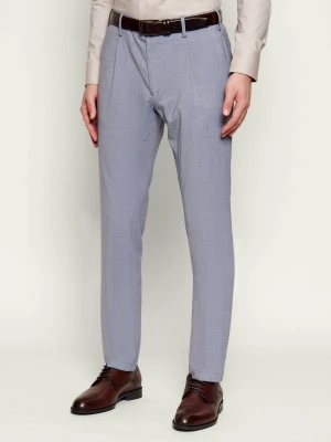 Eleventy Wełniane spodnie MILANO | Regular Fit
