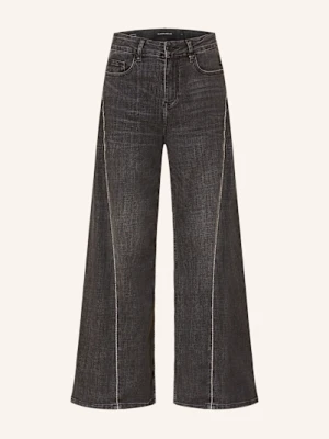 Elias Rumelis Jeansy Wide Leg Alina Glam Z Ozdobnymi Kamykami schwarz