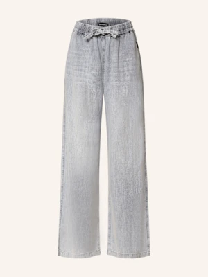 Elias Rumelis Spodnie Marlena Silka W Stylu Jeansowym grau