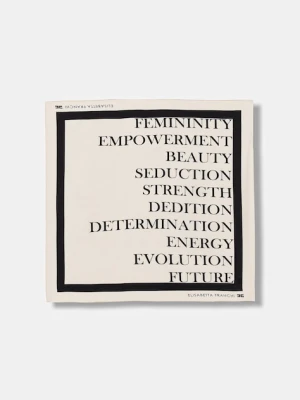 Elisabetta Franchi apaszka damska jedwabna