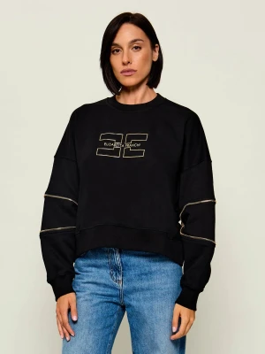 Elisabetta Franchi Bluza | Relaxed fit czarny