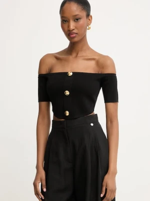 Elisabetta Franchi bluzka damska z wiskozy