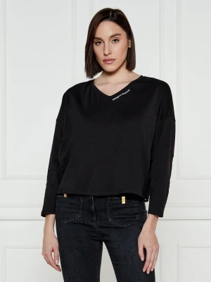 Elisabetta Franchi Bluzka | Regular Fit czarny