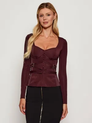 Elisabetta Franchi Bluzka | Slim Fit