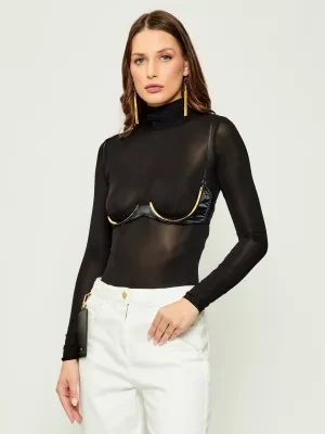 Elisabetta Franchi Body 2w1 | Slim Fit