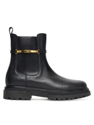Elisabetta Franchi Botki Chelsea Bot F4A5-E0441-1251 D Czarny