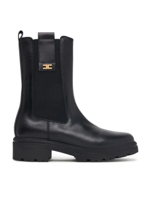 Elisabetta Franchi Botki F4A5-E0721-1251 S Czarny