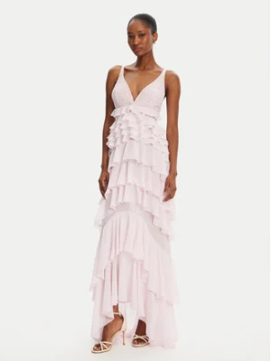 Elisabetta Franchi Garnitur AB-R42-52E2- Różowy Regular Fit