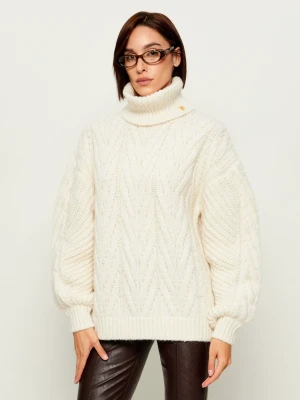 Elisabetta Franchi Golf | Loose fit kremowy