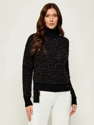 Elisabetta Franchi Golf | Regular Fit | z dodatkiem wełny