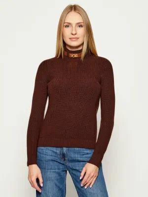 Elisabetta Franchi Golf | Regular Fit | z dodatkiem wełny