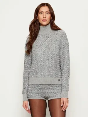 Elisabetta Franchi Golf | Regular Fit | z dodatkiem wełny