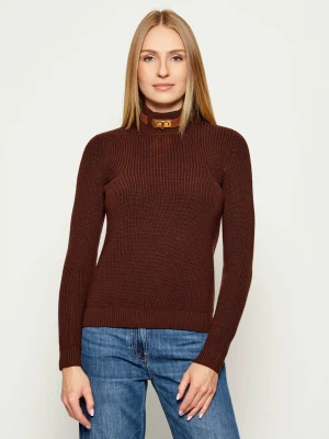Elisabetta Franchi Golf | Regular Fit | z dodatkiem wełny