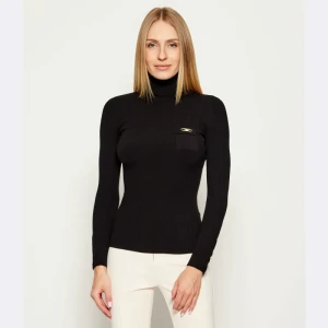 Elisabetta Franchi Golf | Slim Fit | z dodatkiem jedwabiu