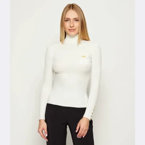 Elisabetta Franchi Golf | Slim Fit | z dodatkiem jedwabiu