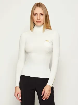 Elisabetta Franchi Golf | Slim Fit | z dodatkiem jedwabiu