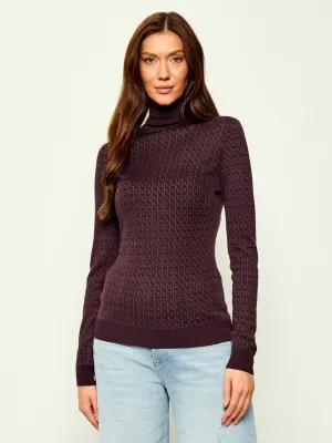 Elisabetta Franchi Golf | Slim Fit | z dodatkiem wełny