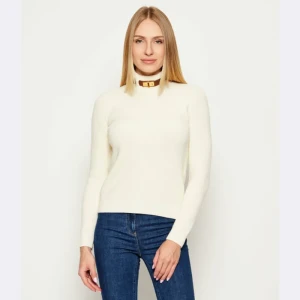 Elisabetta Franchi Golf | Slim Fit | z dodatkiem wełny